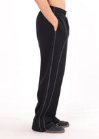 Hassel Stitch Wide Leg Sweatpants