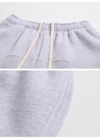 Hassel Stitch Wide Leg Sweatpants