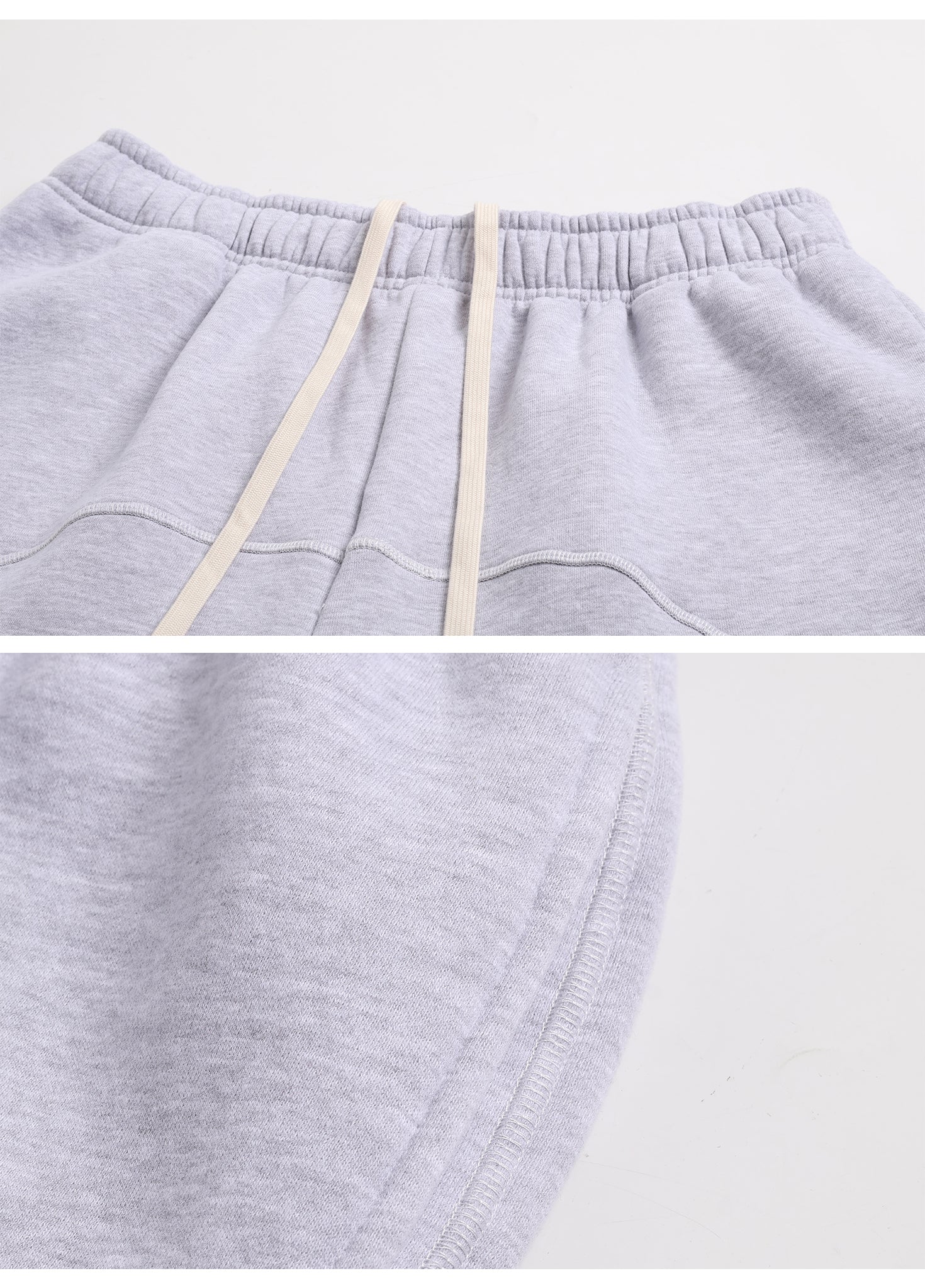Hassel Stitch Wide Leg Sweatpants