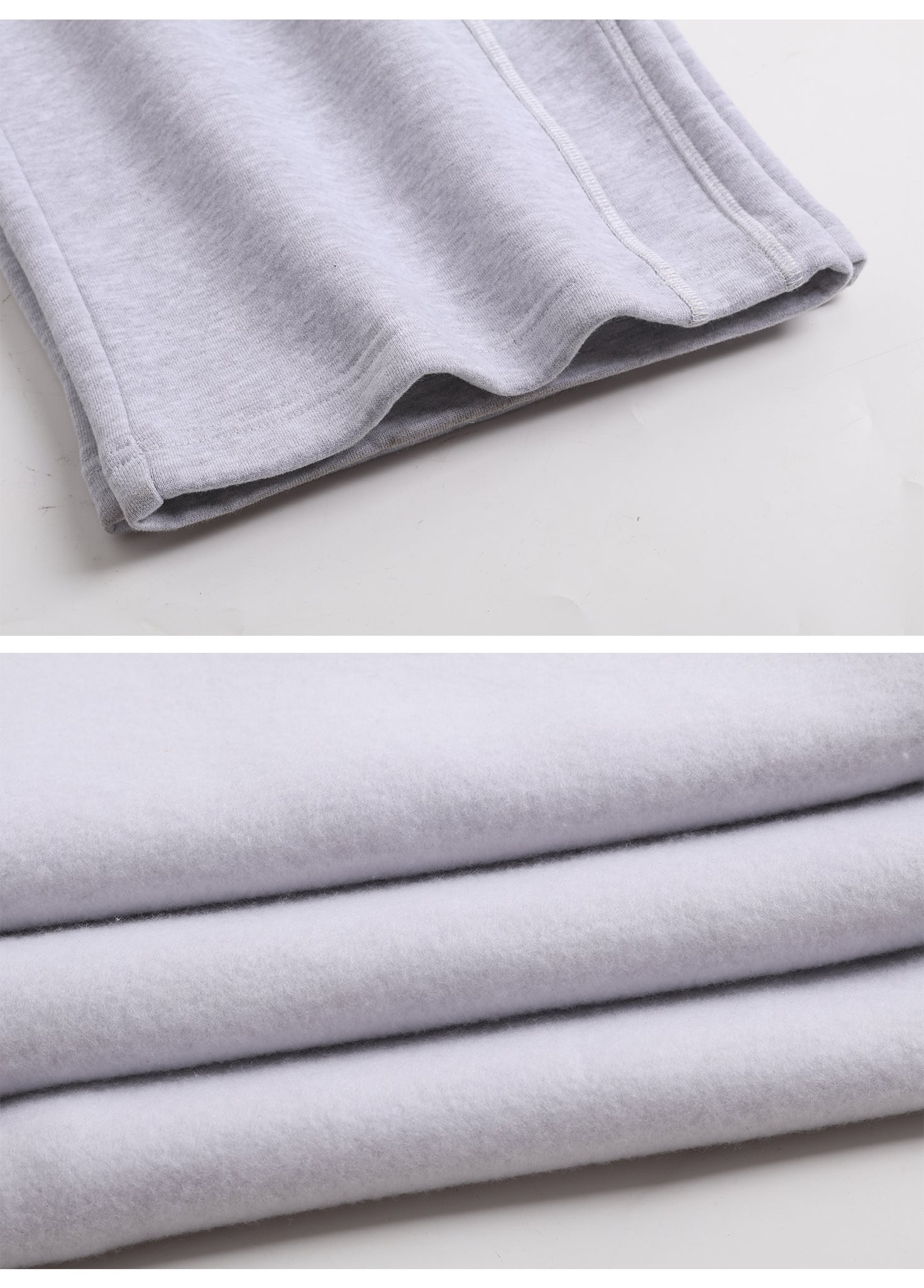 Hassel Stitch Wide Leg Sweatpants