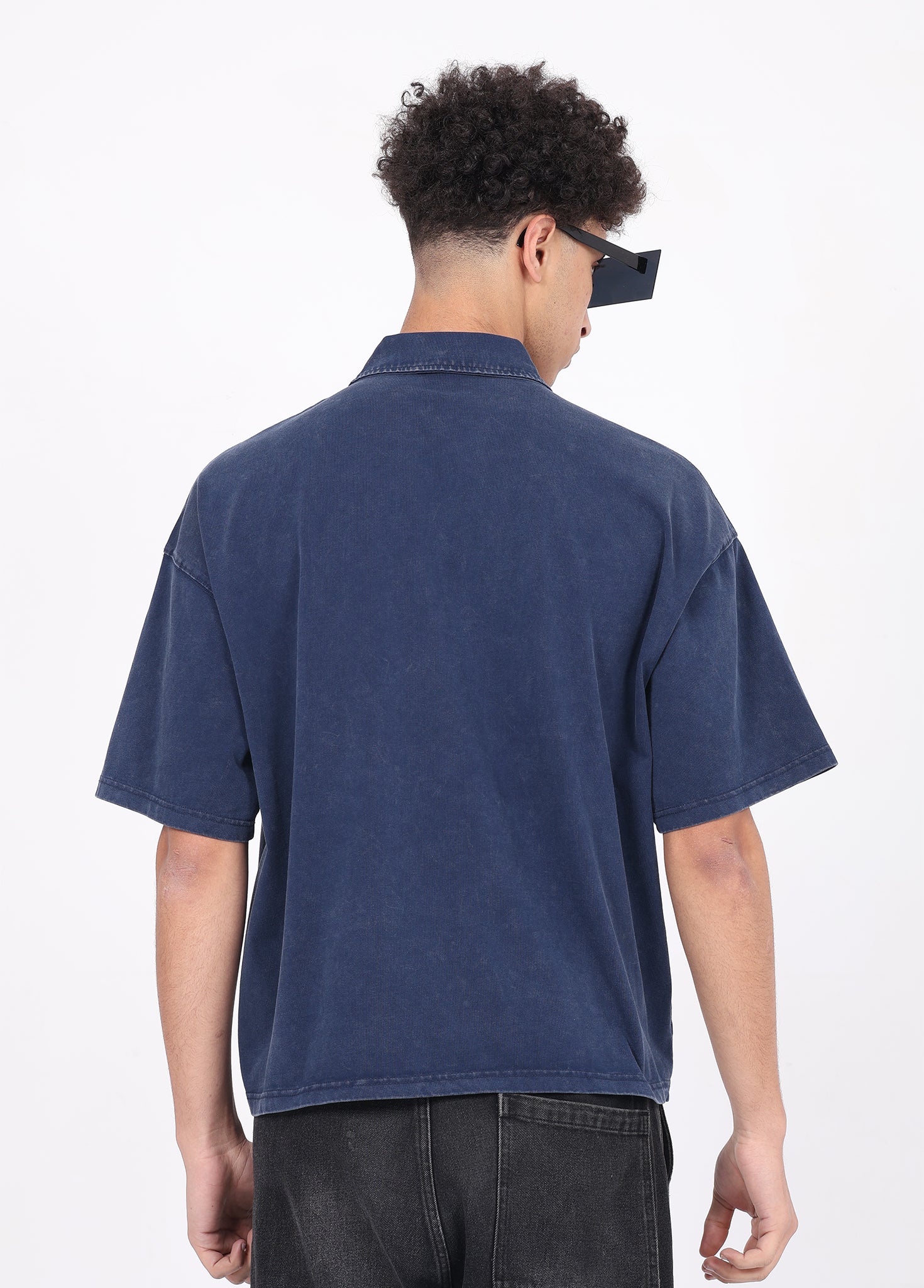 Boxy Fit Polo Tee