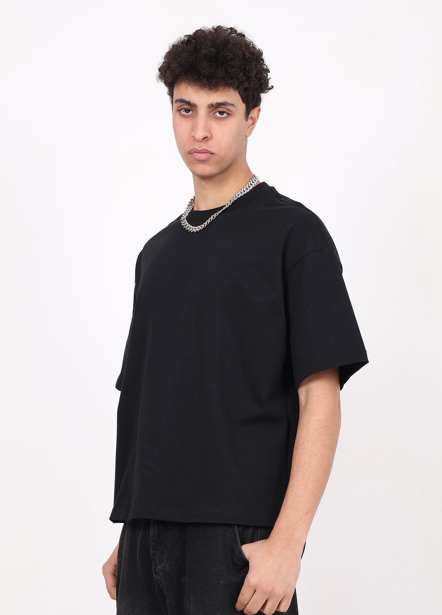 Boxy Jersey Cotton T-shirt