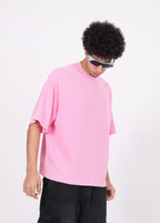 Boxy-Fit Waffle Raglan Tee