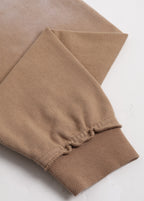 French Terry Raw Edge Hoodie