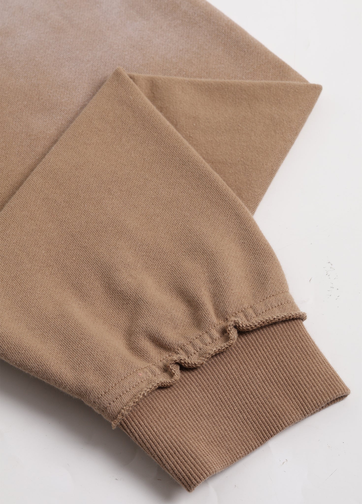 French Terry Raw Edge Hoodie
