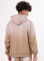 French Terry Raw Edge Hoodie