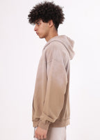 French Terry Raw Edge Hoodie