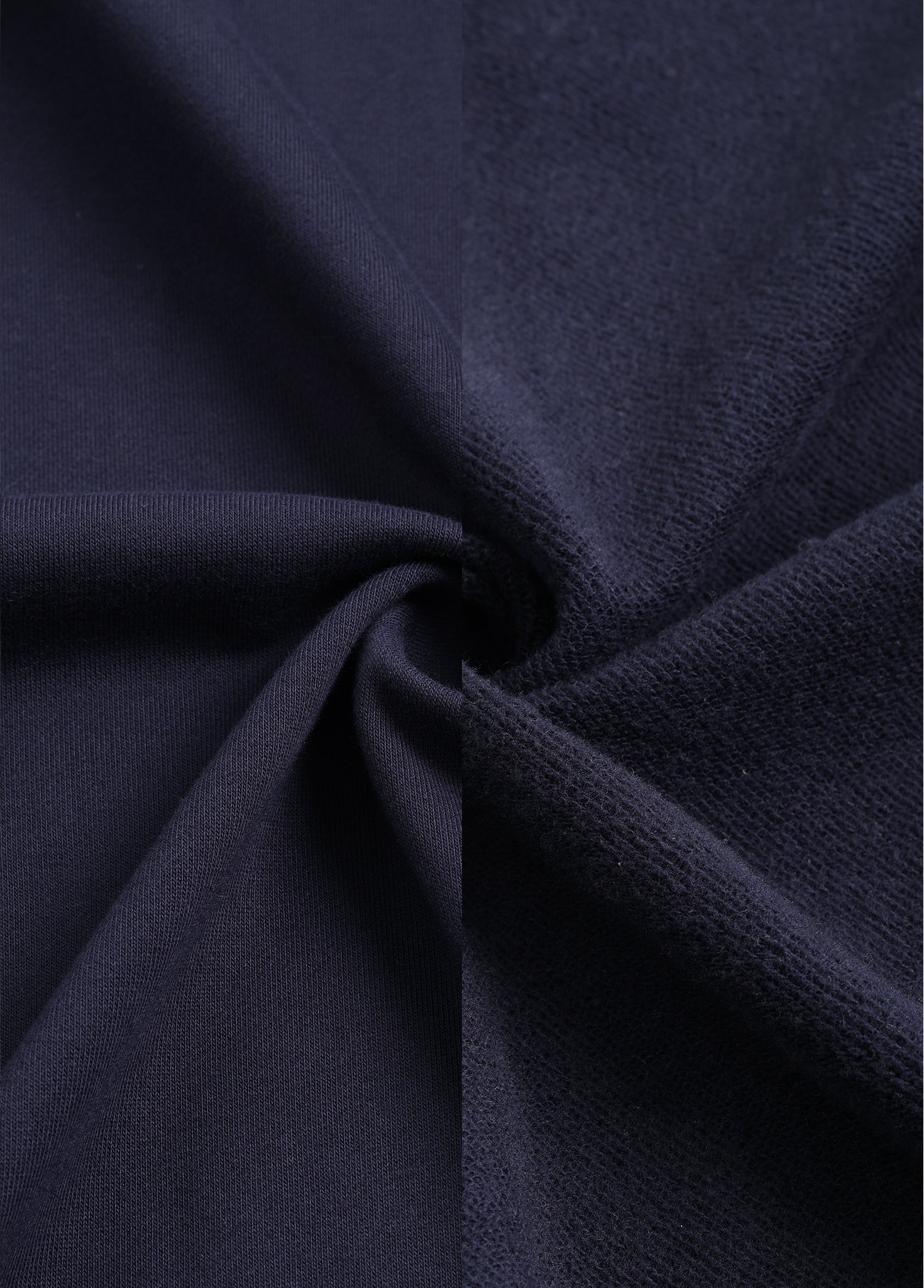 Baroque Fleece Brushed Dual Zipper Sweatshirt