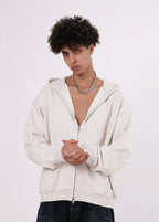 Baroque Fleece Brushed Dual Zipper Sweatshirt