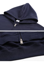Baroque Fleece Brushed Dual Zipper Sweatshirt