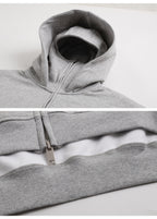 Windproof Face Mask Zip Up Hoodie