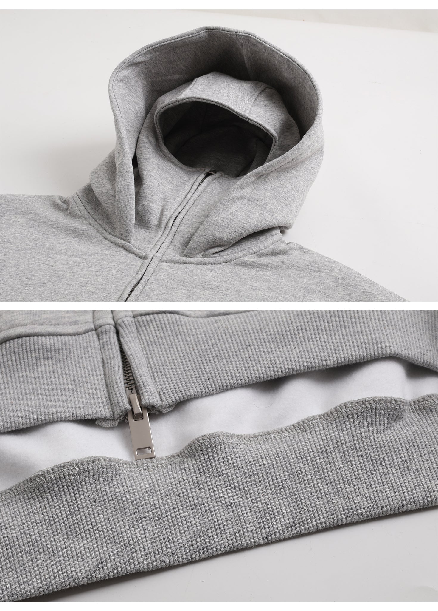 Windproof Face Mask Zip Up Hoodie