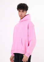 Boxy-Fit Fleece Hooded
