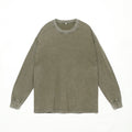 Vintage distressed long-sleeve t-shirt