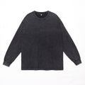 Vintage distressed long-sleeve t-shirt